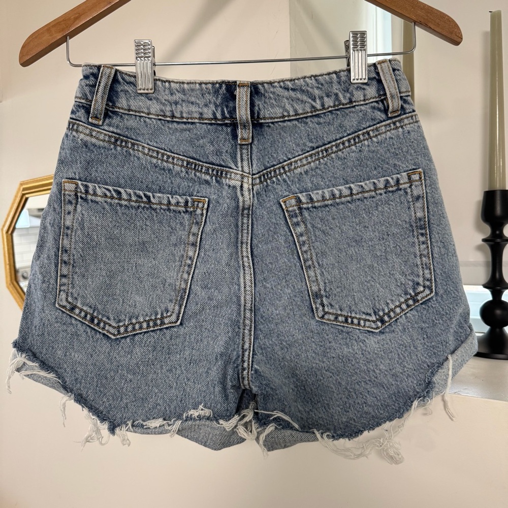 Dynamite Denim Blue Women's Shorts NEW - Picture 6 of 7